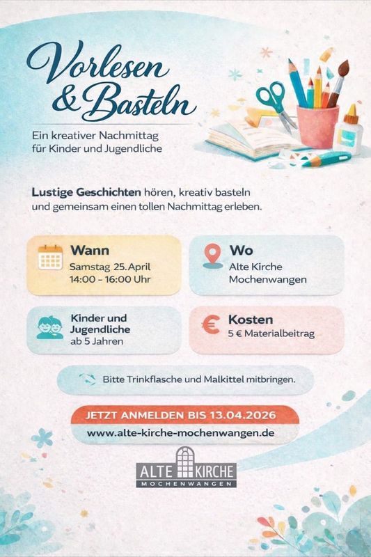 Vorlesen & Basteln
